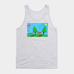 H is for HAMMOCK Tank Top